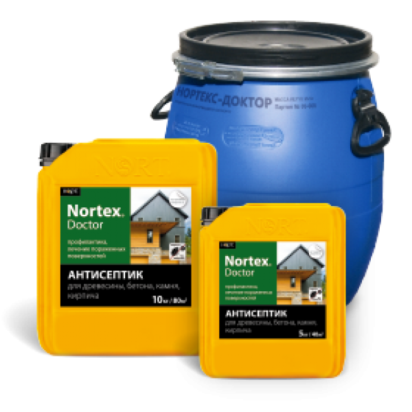 Nortex®-Doctor (НОРТЕКС®-ДОКТОР) для древесины, бетона, камня, кирпича